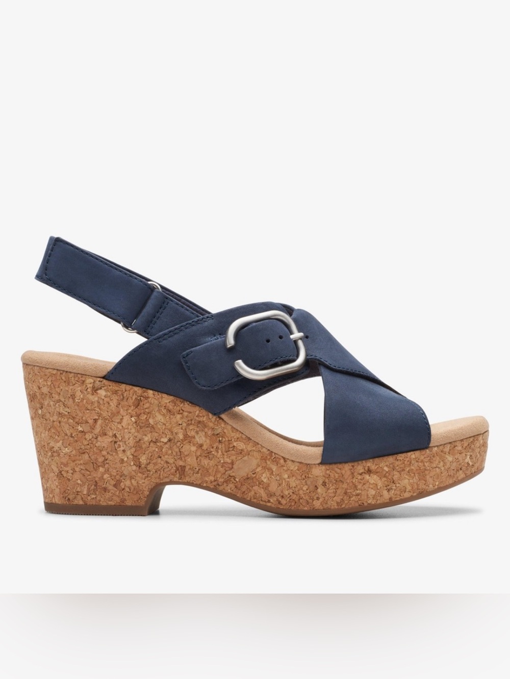 Clark’s Dove Wedge Sandals
Size 7 Wide